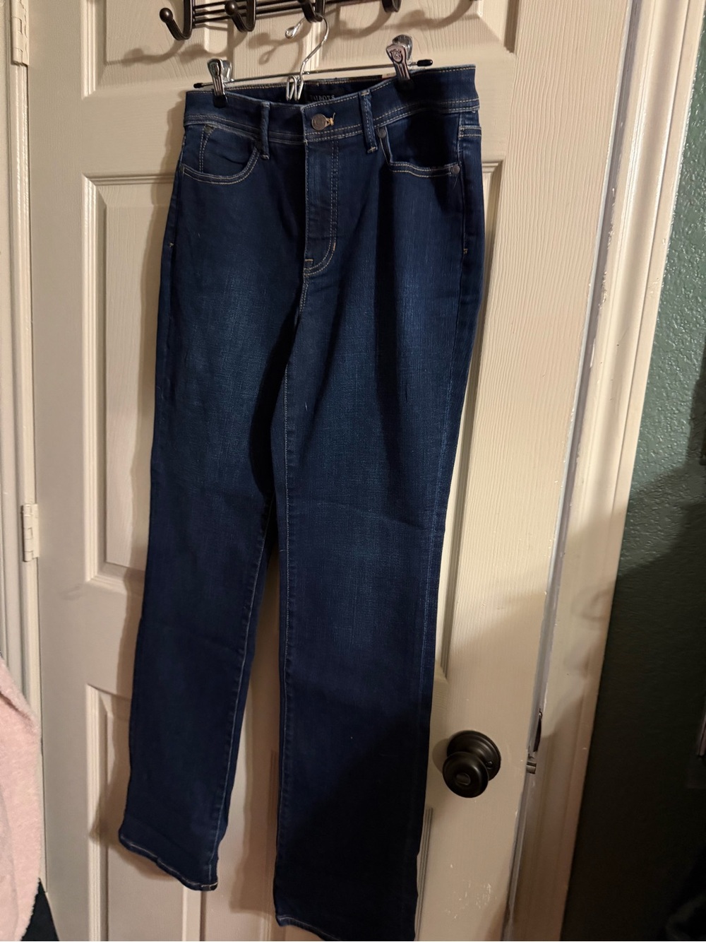 Express Dark Indigo Barely Boot Women's Jeans